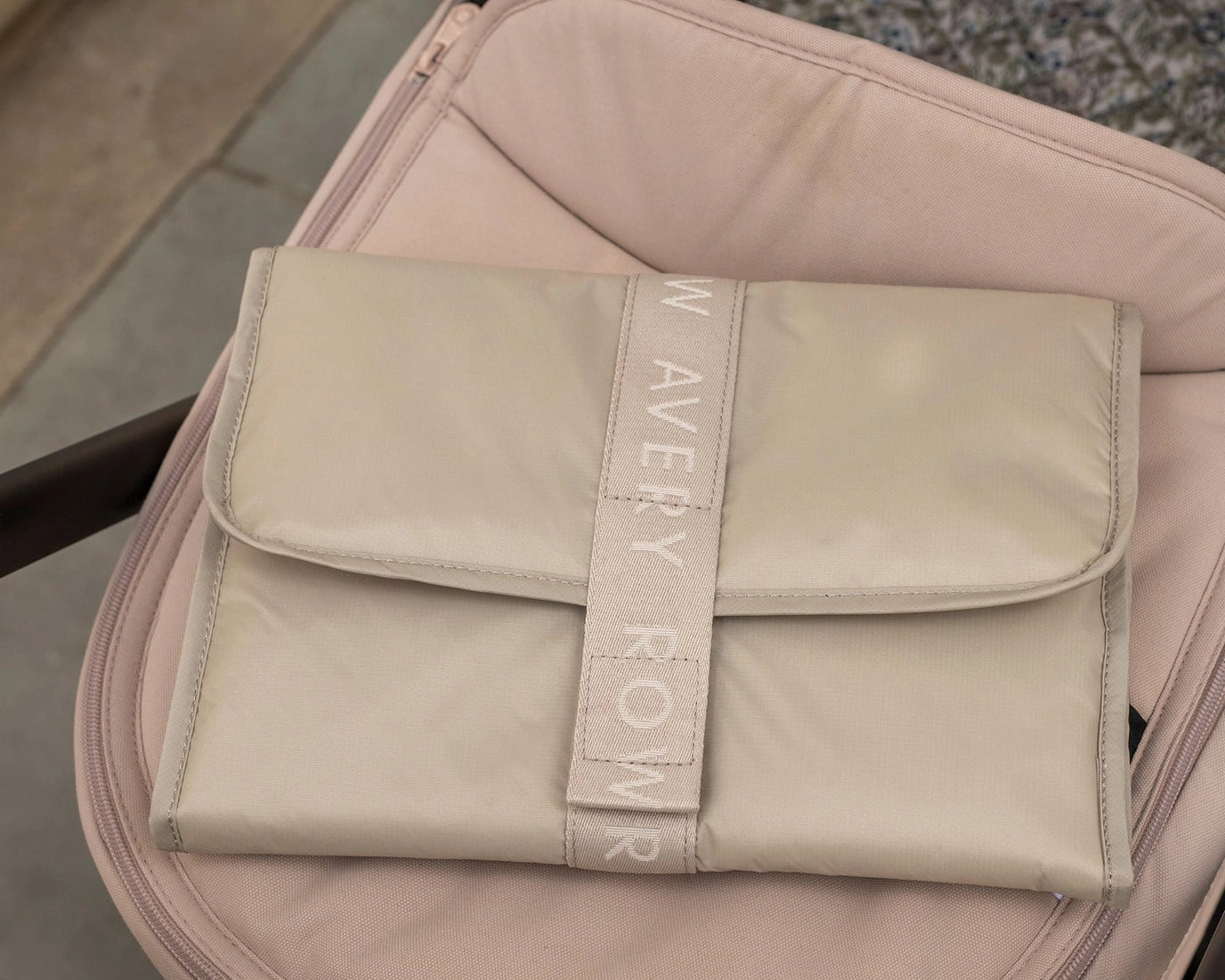 Verschoonmat - Gerecycled nylon | Oester groen