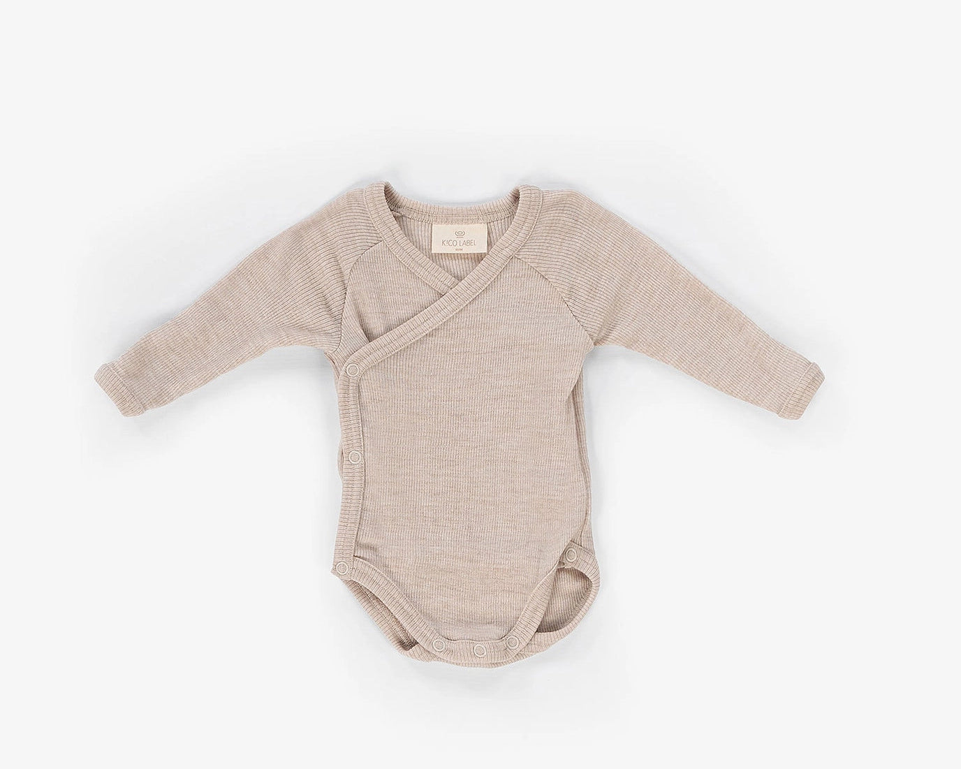 Overslagromper - Merinowol | Beige