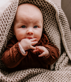 Cradle Blanket - Pure New Wool | Brown
