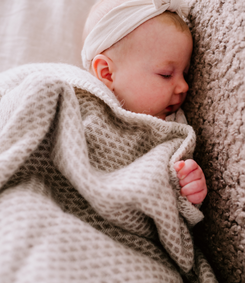 Wiegendeken - Pure New Wool | Beige