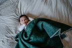 Crib blanket - Pure new wool - Gray