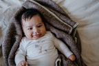 Crib blanket - Pure new wool - Gray