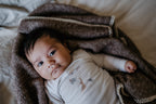 Crib blanket - Pure new wool - Gray