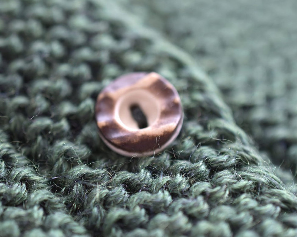 Merino wollen vestje - groen