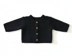 Merino wollen vestje - blauw