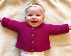 Wol vestje - roze