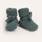 Booties - Merino Wool | Petrol