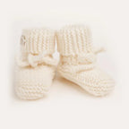 Booties - Merino Wool | White