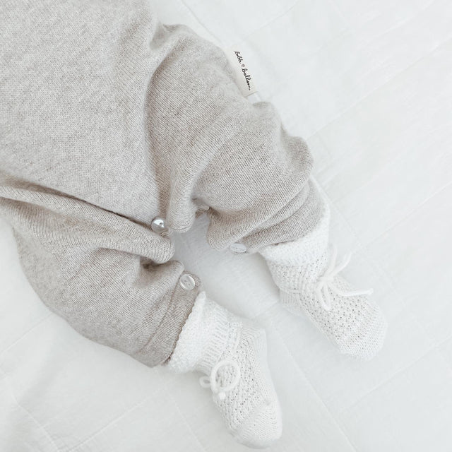 Sleepsuit - Merino wool & Cashmere | Beige