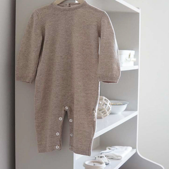Sleepsuit - Merino wool & Cashmere | Beige