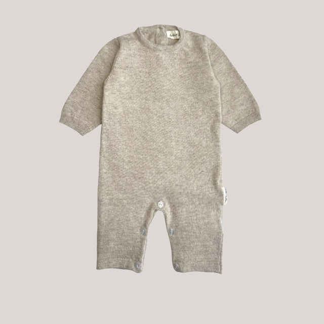Sleepsuit - Merino wool & Cashmere | Beige