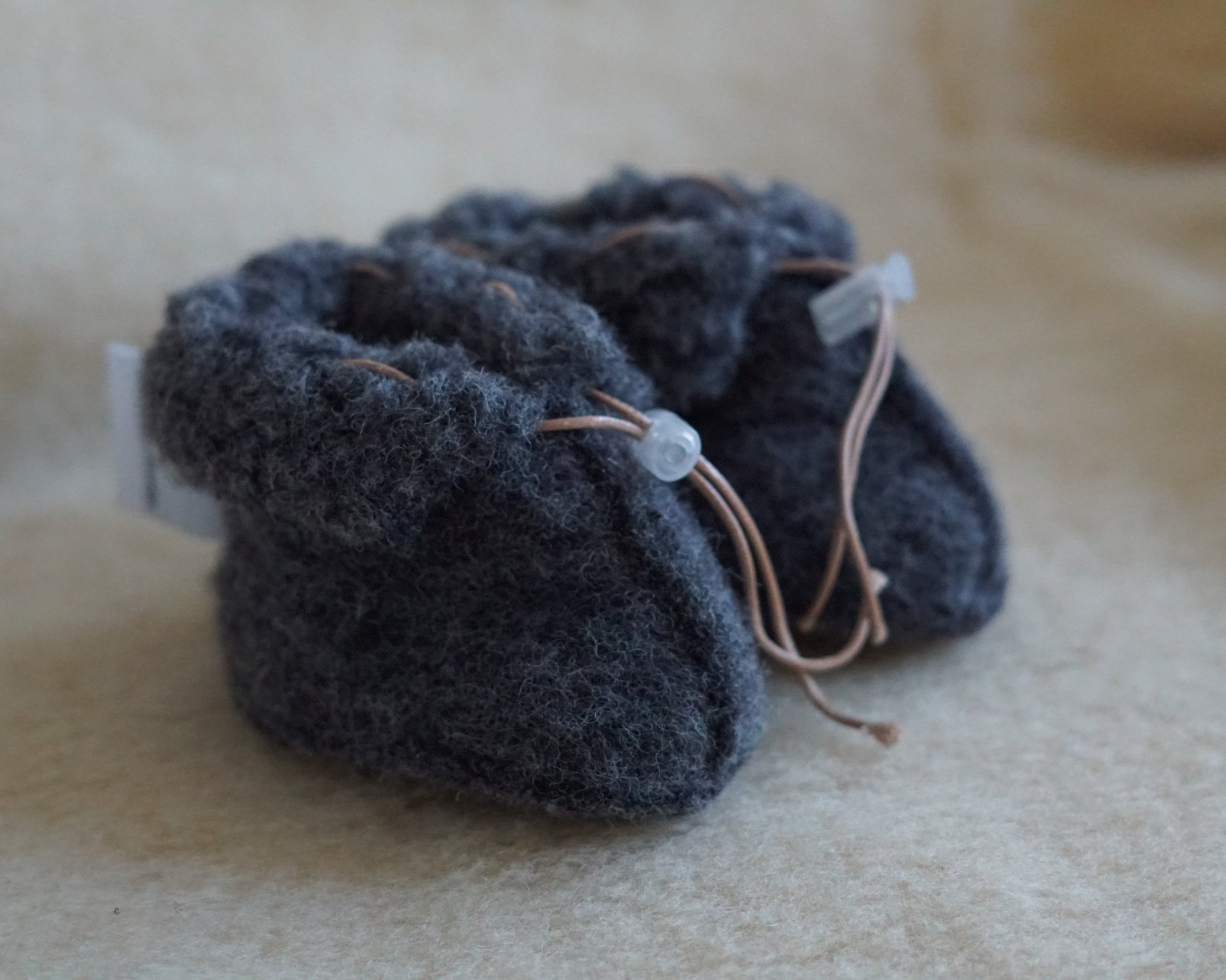 Merino wollen slofjes