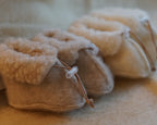 Merino wollen slofjes