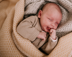 Cradle Blanket - Pure New Wool | Mint
