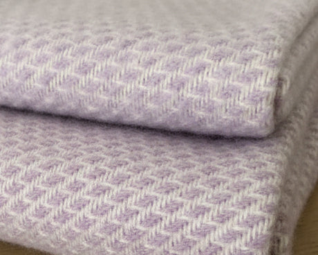 Wiegendeken - Pure new wool | Lila