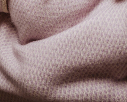 Wiegendeken - Pure new wool | Lila