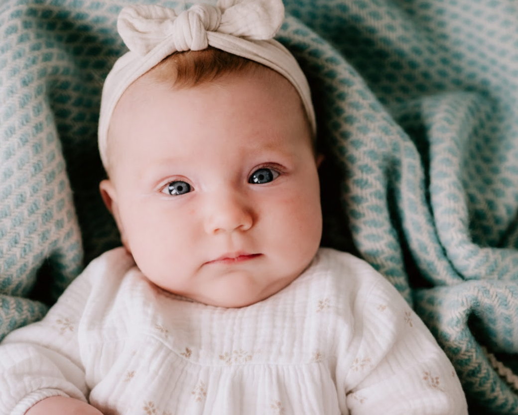 Wiegendeken - Pure new wool | Mint