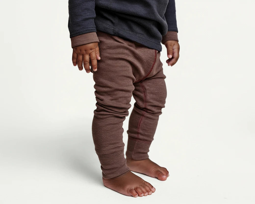 merinowollen broekje in de kleur peppercorn