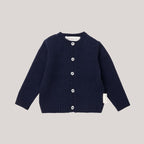 Knitted cardigan - Baby wool | Blue