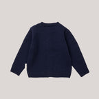 Knitted cardigan - Baby wool | Blue