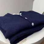 Knitted cardigan - Baby wool | Blue
