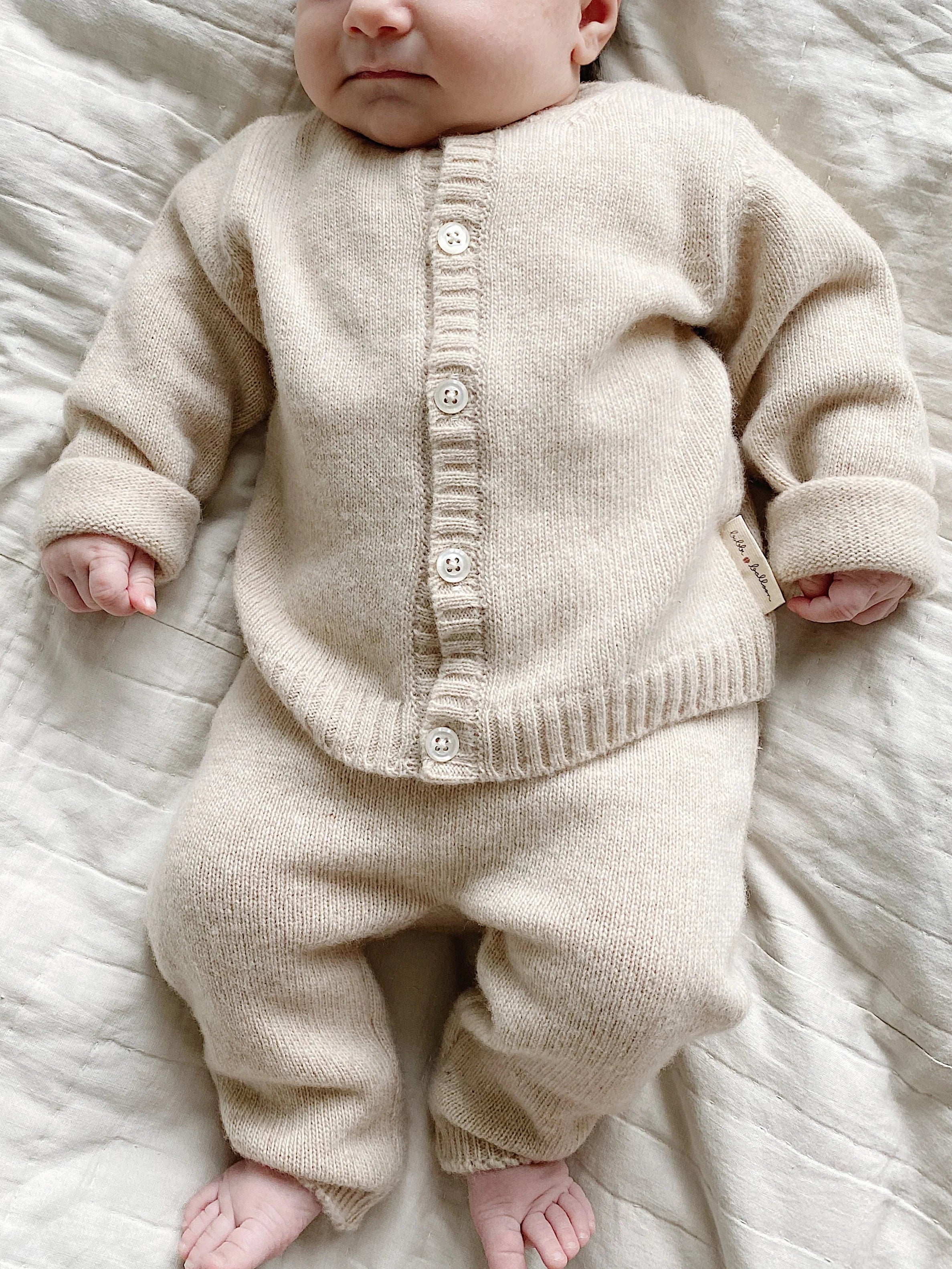 Knitted Bloomers - Baby Wool | Beige