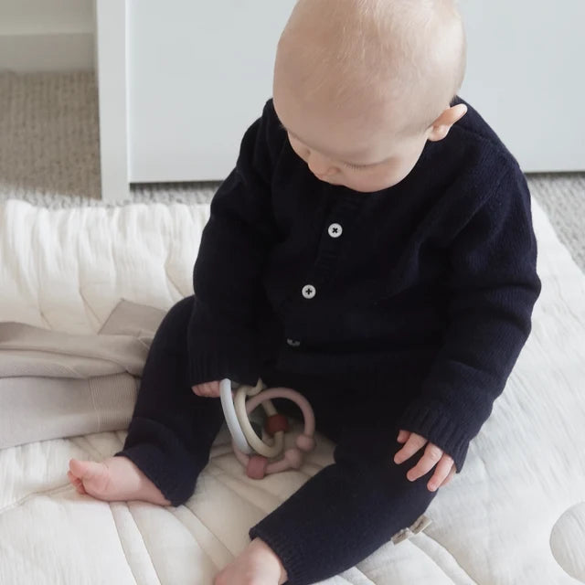 Knitted bloomers - Baby wool | Blue