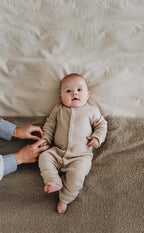Sleepsuit - Merino Wool | White