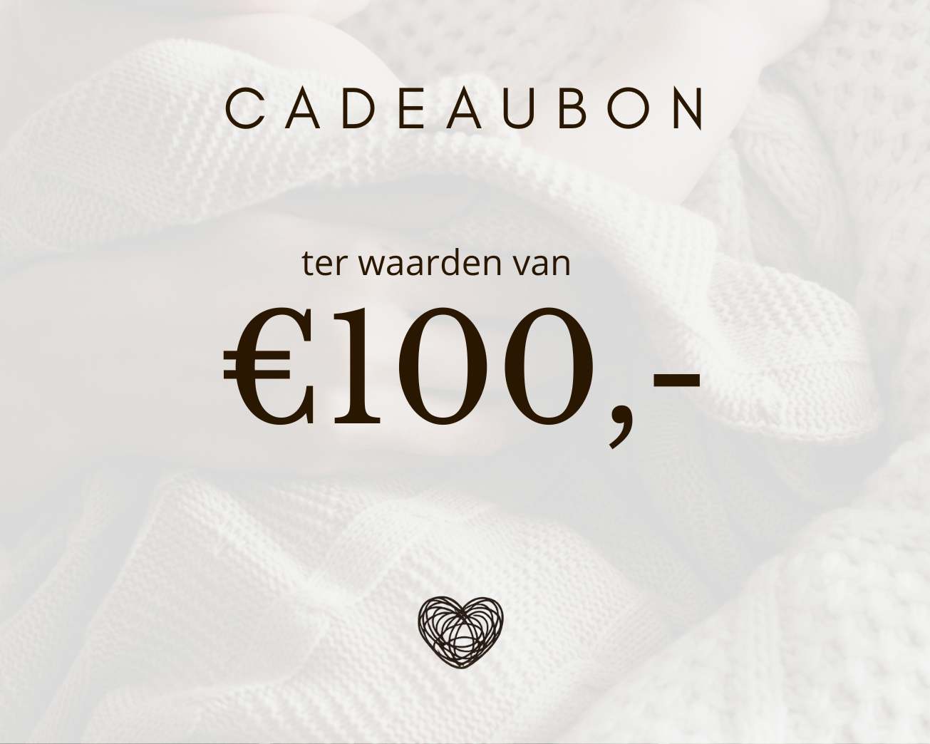 cadeaubon 100 euro ZachtBegin