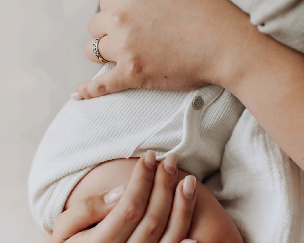 Overslagromper - Merinowol | Wit