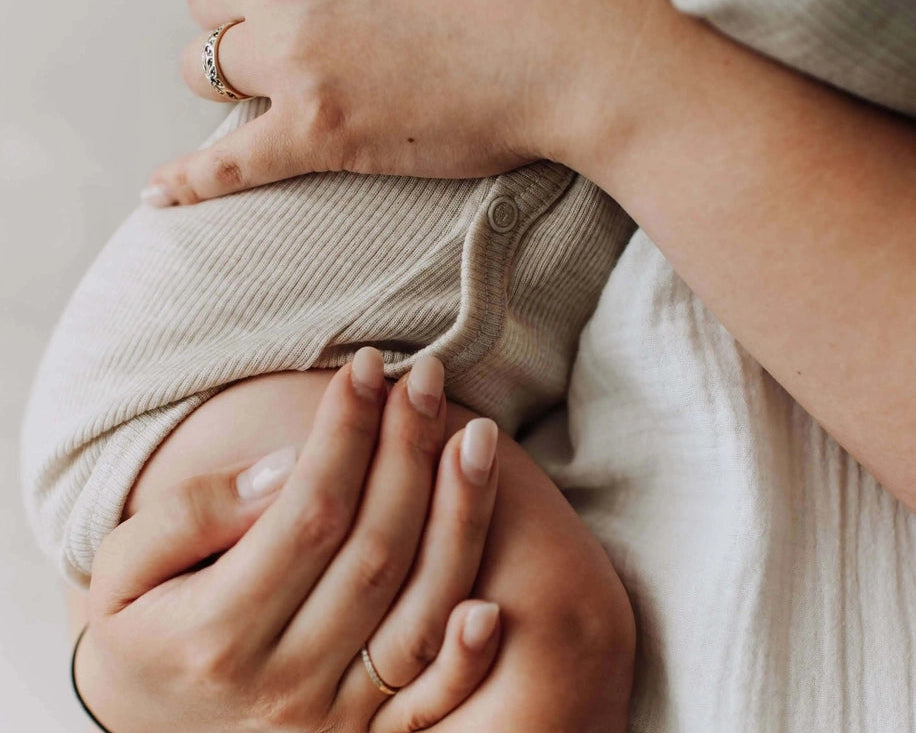 Overslagromper - Merinowol | Beige