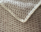 Crib Blanket - Pure New Wool | Beige