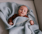 Cradle Blanket - Pure New Wool | Mint