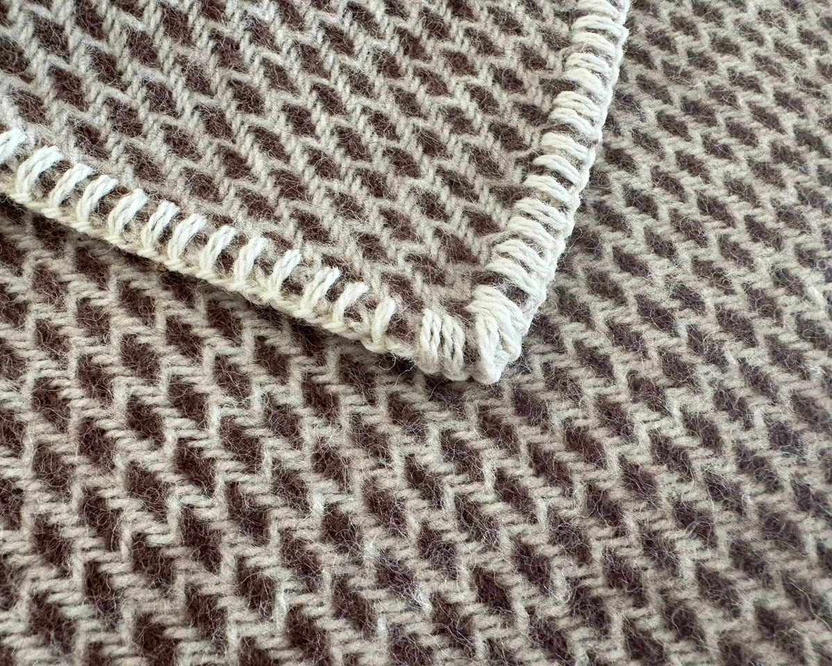 Wiegendeken - Pure New Wool | Bruin