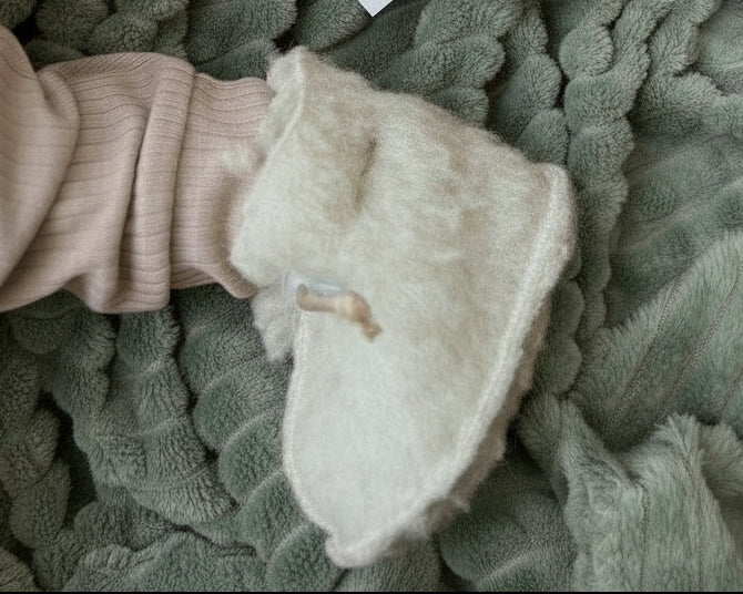 merino wollen slofjes