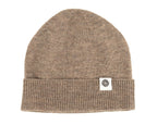 merino wollen muts beige