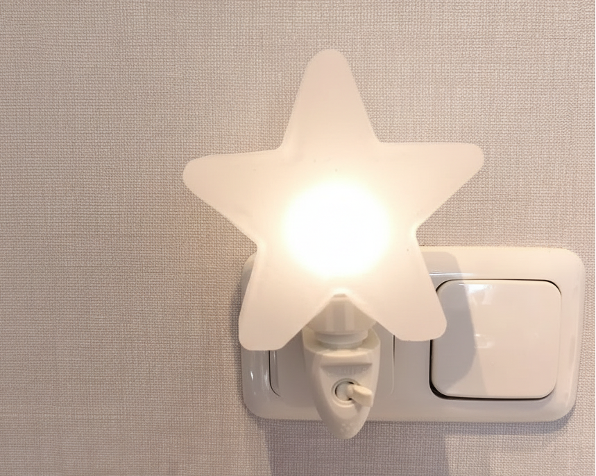 nachtlampje zoutsteen ster
