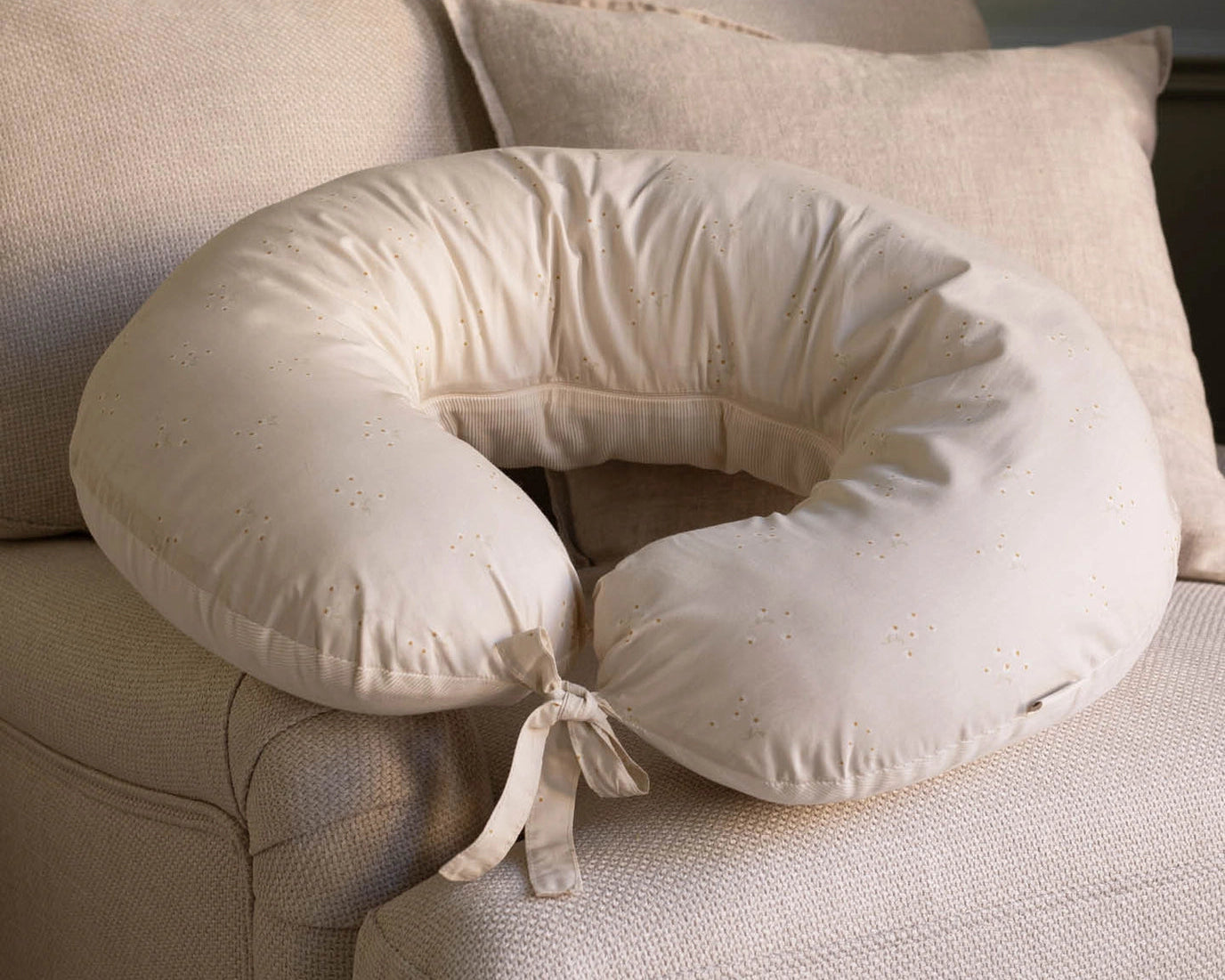 Voedingskussen - Bio katoen | Kamille