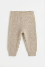 Knitted shorts - Merino wool | Garlic