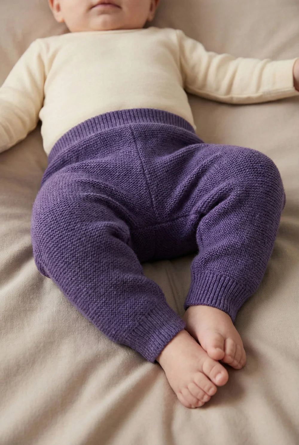 Knitted bloomers - Merino wool | Violet