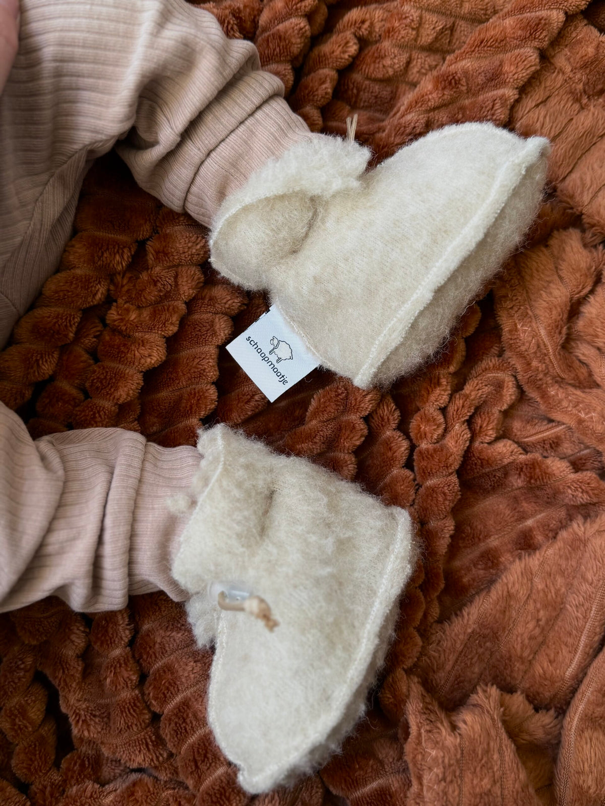 Booties - Merino Wool | Latte