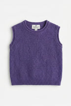 Knitted vest - Merino wool | Violet