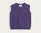 Gebreid spencer - Merinowol | Violet