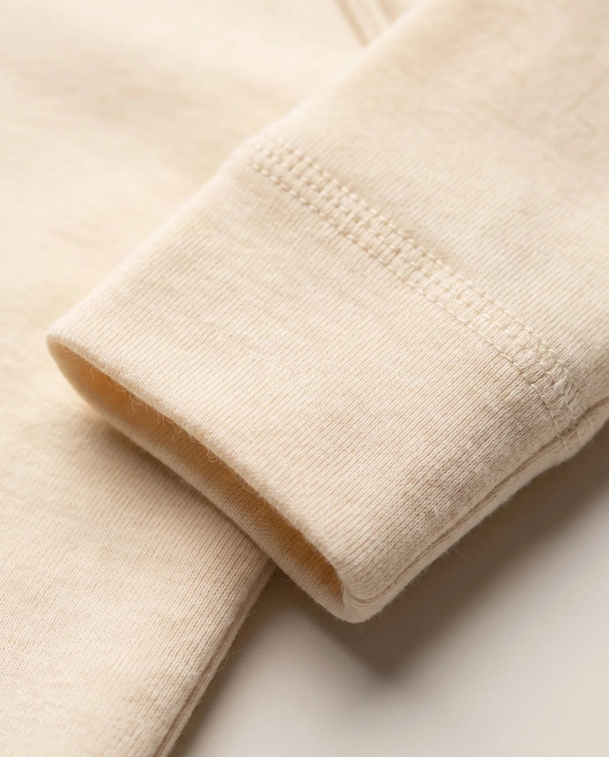 Wrap Romper - Merino Wool | Natural