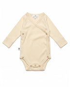 Wrap Romper - Merino Wool | Natural