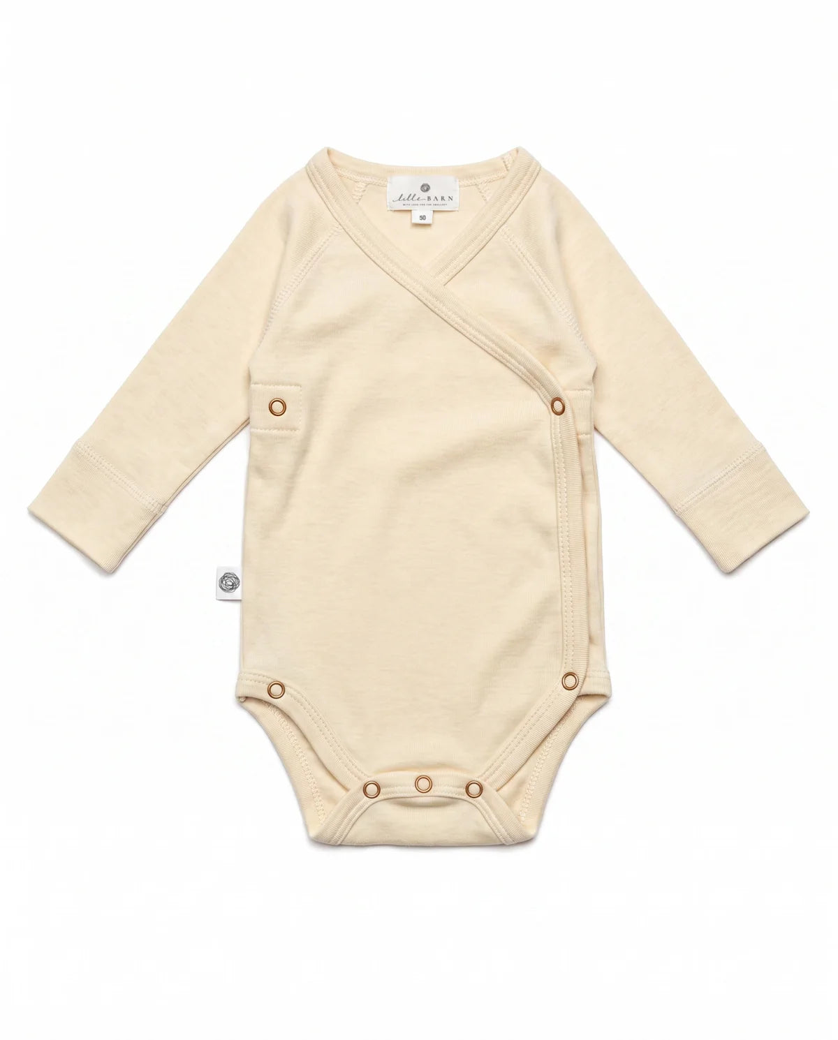 Wrap Romper - Merino Wool | Natural