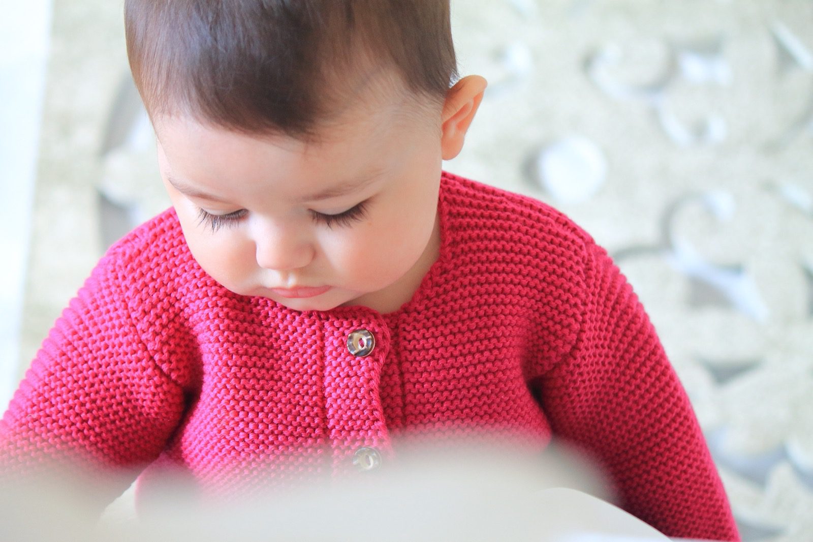 Cardigan - Merino Wool | Pink