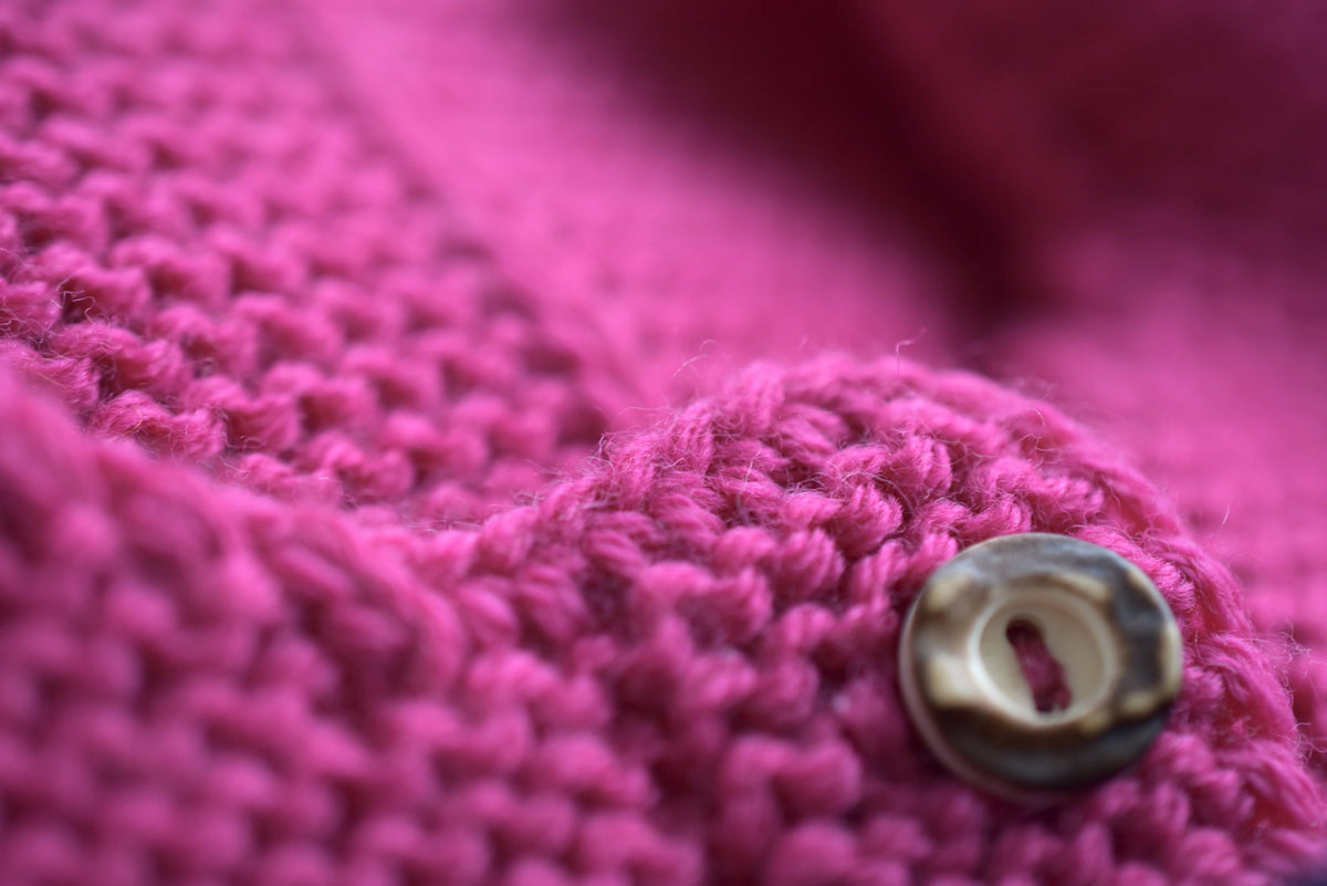 Cardigan - Merino Wool | Pink