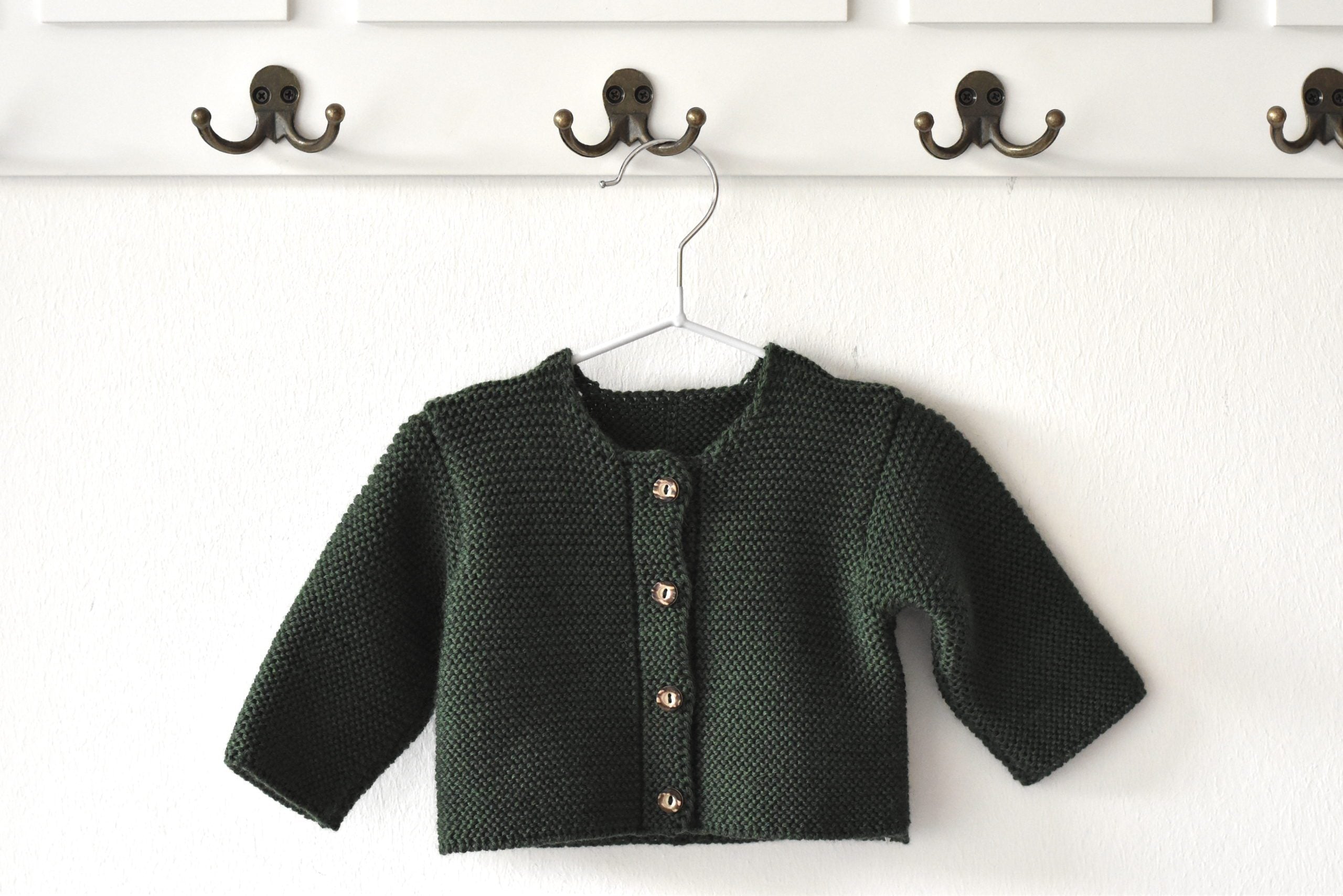 Cardigan - Merino Wool | Green