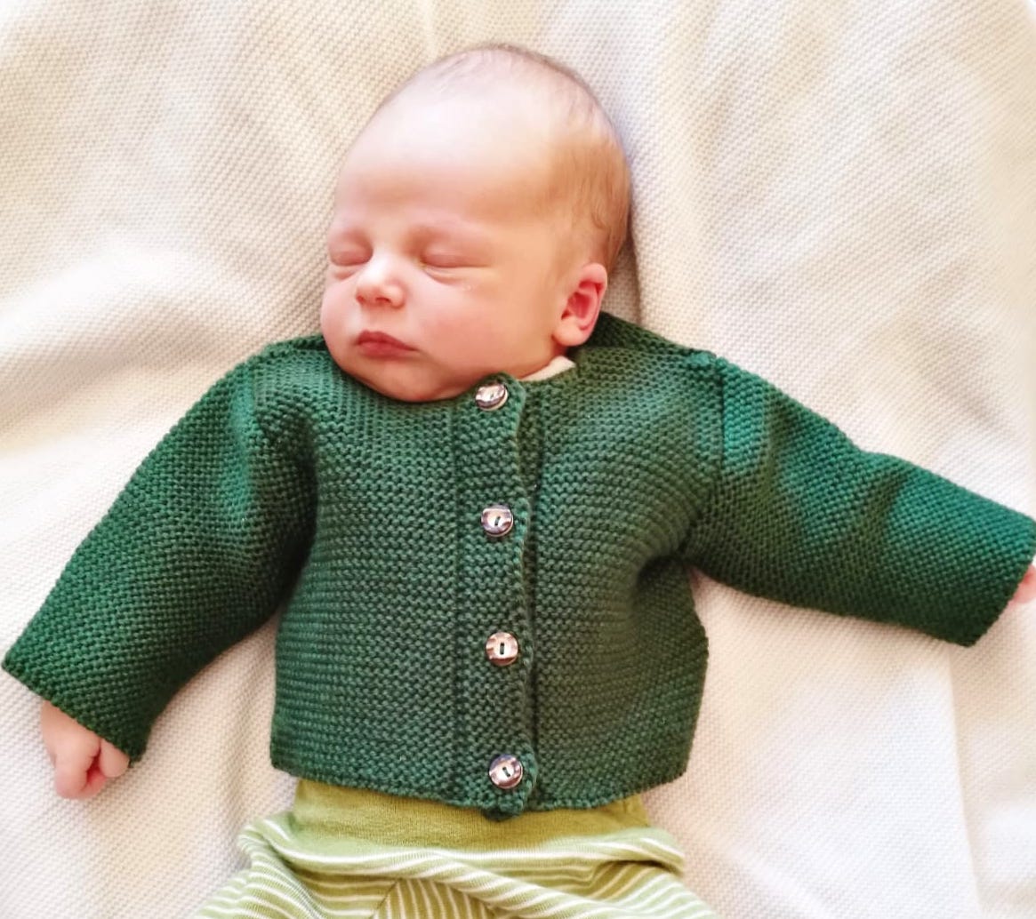 Cardigan - Merino Wool | Green